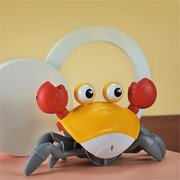 Kids Electronic Induction Escape Crab with Music and Lights Interactive Crawling Toys