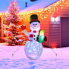 Inflatable Christmas Snowman Santa Claus Indoor Outdoor Xmas Decorations with LED Light