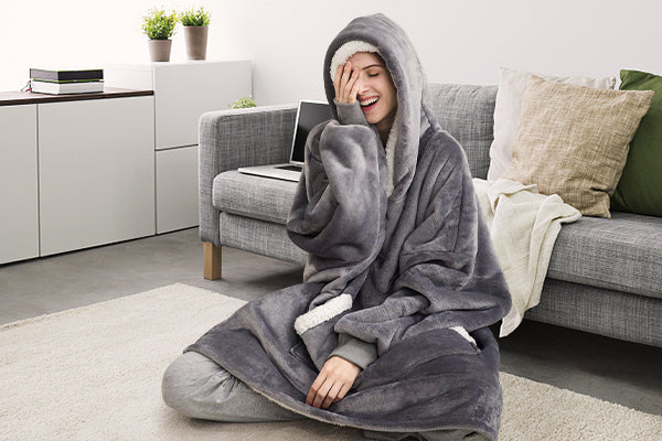 How to Wash an Oversized Blanket Hoodie?