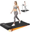 HomeFitnessCode Walking Pad Treadmill 7% Incline, Treadmills for Home, 2.5HP Portable Electric Under Desk Treadmill with LED Display & Remote