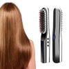 Mini Portable Cordless Electric Beard Hair Straightening Comb
