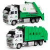 Kids Toy Car Pull Back Alloy Garbage Sanitation Truck Recycle Engineering Vehicle Toys