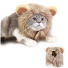 Pet Costume Cosplay Lion Mane Wig Cap for Cat Dog