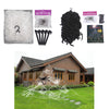 Halloween Decoration Giant Triangular Spider Web Outdoor Decor