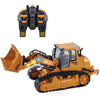 2.4Ghz RC Bulldozer Remote Control Excavator with Shovel Light Toys