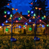 20LED Solar Cherry Tree Light Christmas Party Outdoor Garden Decoration