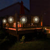 180 LED Solar Firework Starburst Hanging Lights 8 Modes Christmas Decoration