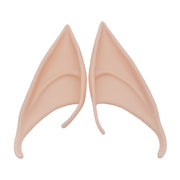 5 Pairs Latex Elf Ears with Hook for Halloween Christmas Cosplay Costume Party