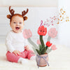 Dancing Singing Tulip Electronic Plush Doll Recording Toy