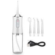 Dental Oral Irrigator Portable Deep Tooth Cleaning Water Jet Flosser