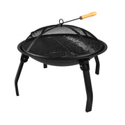 Portable Barbecues Foldable BBQ Grill Fire Pit for Outdoor Garden