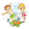 Children's Bath Simulation Animal Rotatable Water Spraying Toy