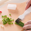 Stainless Steel Multi-function Kitchen Vegetable Scallion Garlic Knife