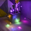 4Pcs LED Light String Holiday Cake Bouquet Gift Box Decoration