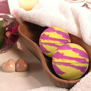 Natural Handmade Bath Bombs 6 Color Set with Toy for Kids
