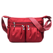 Women Nylon Multi-pocket Shoulder Bag Crossbody Bag Handbags