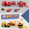 1: 64 Trailer Toy Trailer Trucks Model Alloy Engineering Trailer Set