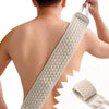 Two Sided Deep Clean & Invigorate Skin Back Scrubber for Shower