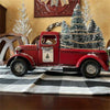 Christmas Red Truck Christmas Tree Led Lights Flashing Christmas Ornaments