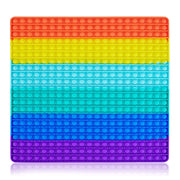 40cm Jumbo Rainbow Bubble Poppit Push Pop Fidget Toy