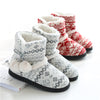 Women's Boots Slippers Lined Warm Soft Plush Winter Non-Slip Home Shoes