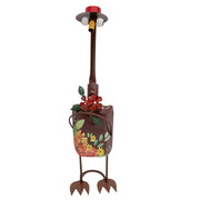 Garden Duck Art Shovel Painting Statue Craft Iron Garden Decoration