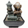 Creative Desktop Fountain with LED Lights Meditation Relax Ornament