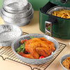 50 Pcs Disposable Non-stick Oil-proof Tin Box for Baking BBQ