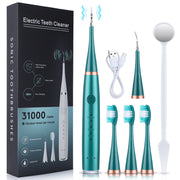 6-in-1 Portable Electric Toothbrush Set Removal of Dental Calculus