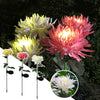 2PC Solar Flower Stake Lights Plug-In Landscape LED Lamp