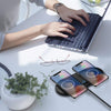 10W Fast Dual Wireless Charger Dock for Qi Enabled Devices