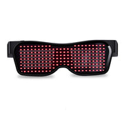 LED Party Glasses APP Control Magic Bluetooth Luminous Glasses