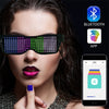 LED Party Glasses APP Control Magic Bluetooth Luminous Glasses