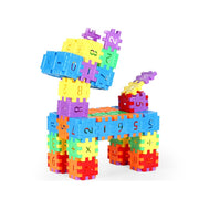 200/300PCS Kids DIY Number Building Blocks Game Educational Toys