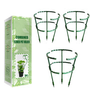 3PCS Small Plant Support Semi-Circular Flower Pot Holder