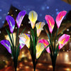 Garden Solar Powered Waterproof Floral Stake Decorative Lights