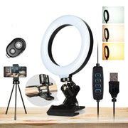 LED Ring Light with Stand 3 Modes Brightness for Makeup
