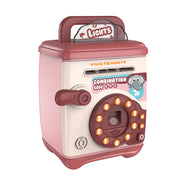 Kids Piggy Bank Toy Electronic Money Coin Banks with Password Fingerprint Box