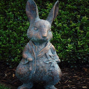 Outdoor Garden Resin Rabbit Hedgehog Statue Crafts Ornaments