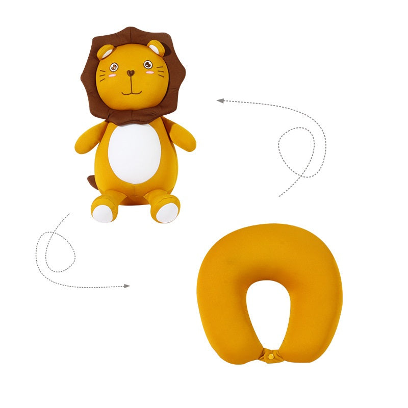 Lion neck pillow top