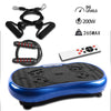 Vibration Platform with Rope Skipping Remote Control Whole Body Workout Fitness Trainer
