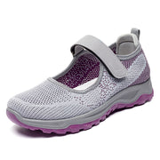 Womens Casual Walking Running Comfortable Breathable Velcro Sneakers