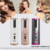Cordless USB Rechargeable LCD Display Ceramic Automatic Hair Curler