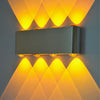 Modern Rectangular Aluminum Wall Lamp For Corridor Bedroom Staircase