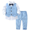 Spring Autumn Baby Boys Gentleman Style Clothes Sets