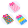 A5 Office & School Unicorn Silicone Handbook Fashion Push Bubbles Notebook