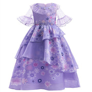 Kids Party Costume Girls Princess Dress Encanto Isabela Costume Party Fancy Dress