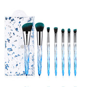 7 Pieces Crystal Handle Professional Make Up Brush Set
