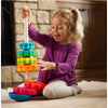 Funny Rainbow Rotating Tower Kids Stacking Toy Brain Game