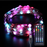 Fairy Lights Bluetooth Remote Control Colorful LED String Light